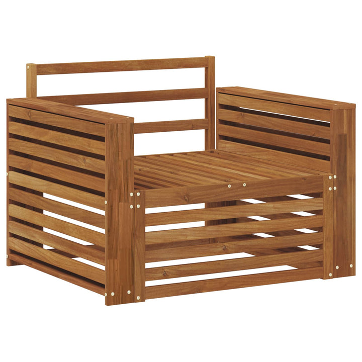 2 stk. Udendørs sofa Naturfarvet