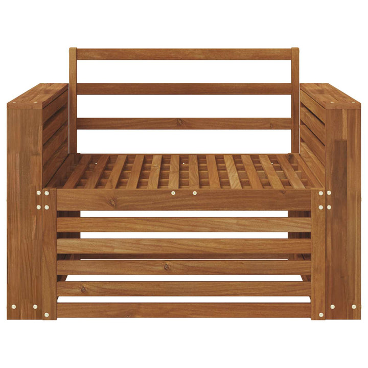 2 stk. Udendørs sofa Naturfarvet