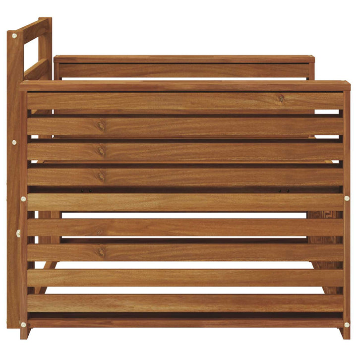 2 stk. Udendørs sofa Naturfarvet