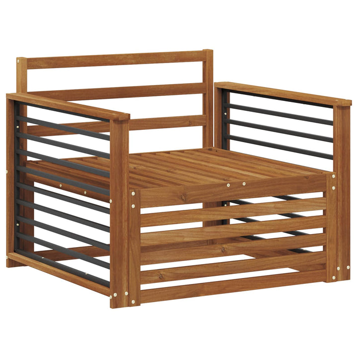 2 stk. Udendørs sofa Naturfarvet