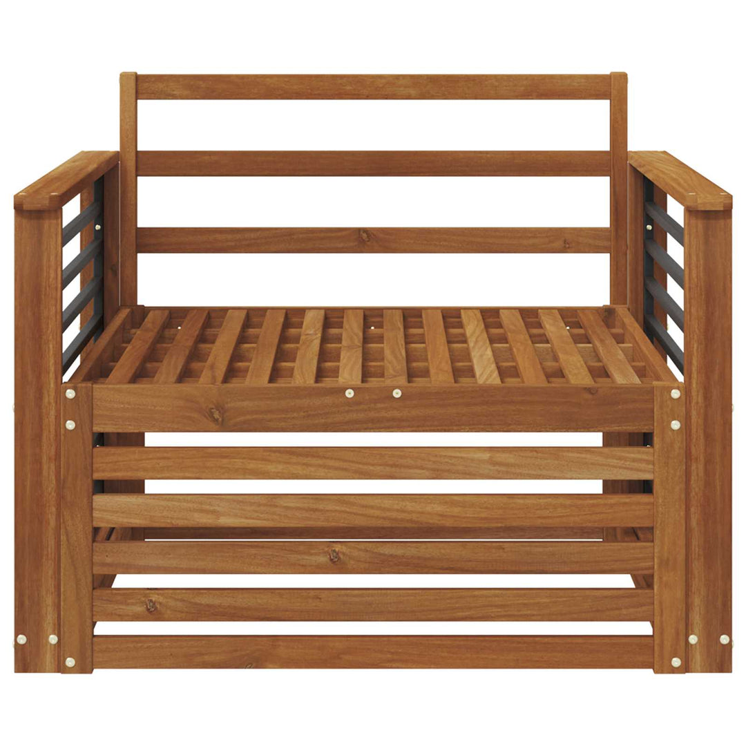 2 stk. Udendørs sofa Naturfarvet