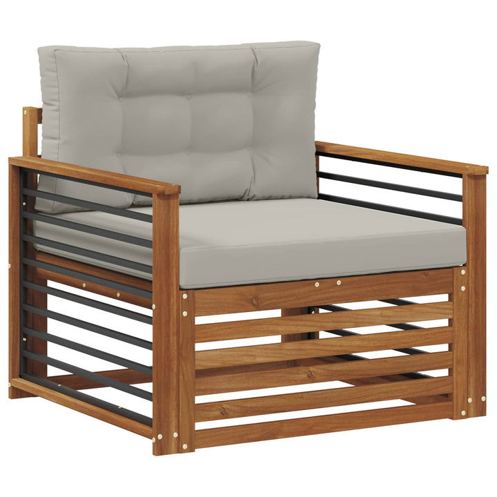 Udendørs sofa Soli Akacietræ og polyester