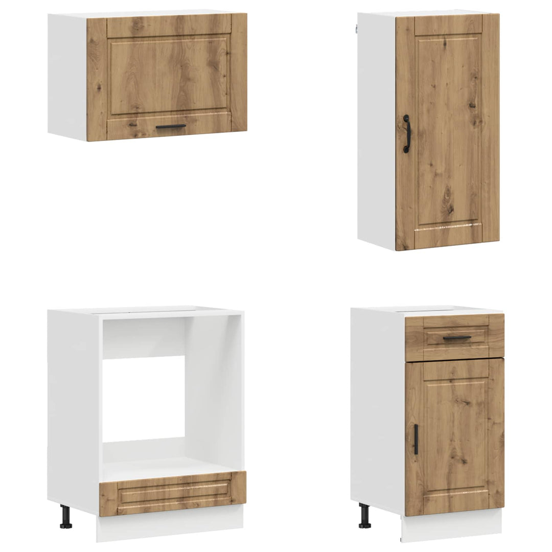 Køkken enhed PORTO 8 pcs Artisan-eg Konstrueret træ