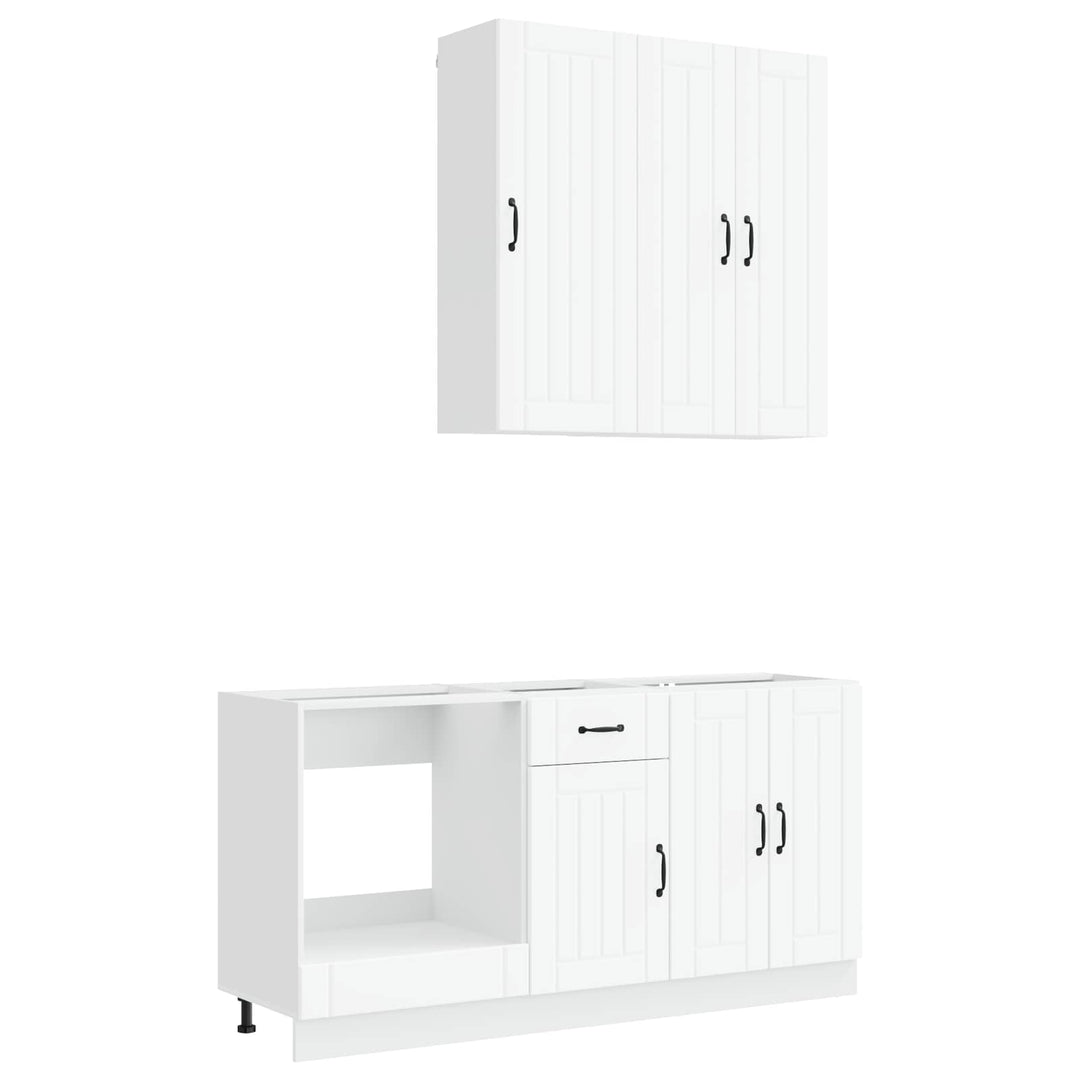 Køkken enhed LUCCA 5 pcs Hvid