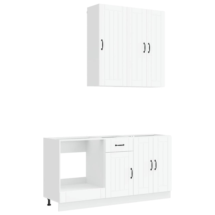 Køkken enhed LUCCA 5 pcs Hvid