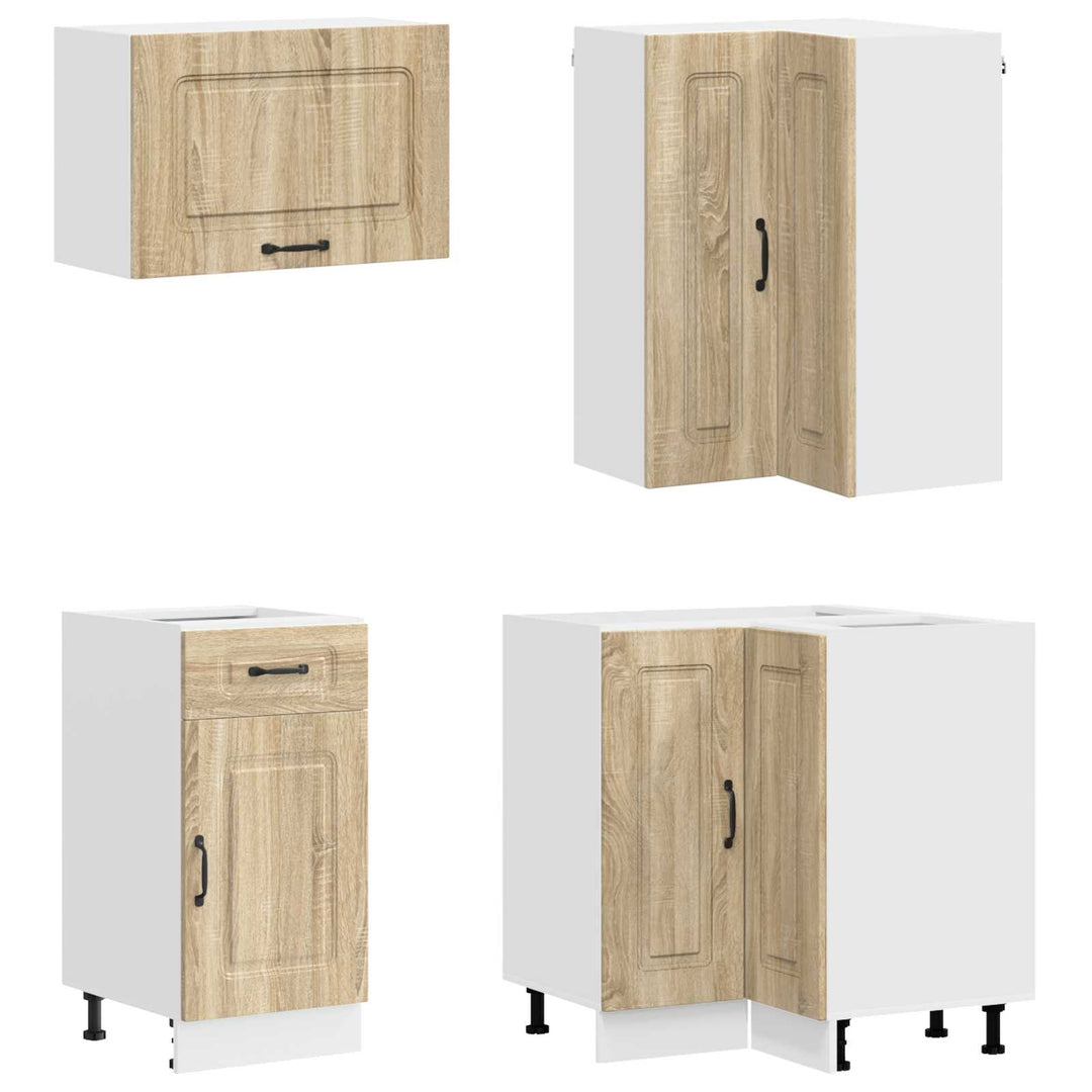 Køkken enhed KALMAR 8 pcs Sonoma-eg Konstrueret træ