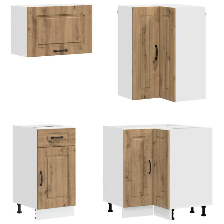 Køkken enhed KALMAR 8 pcs Artisan-eg Konstrueret træ