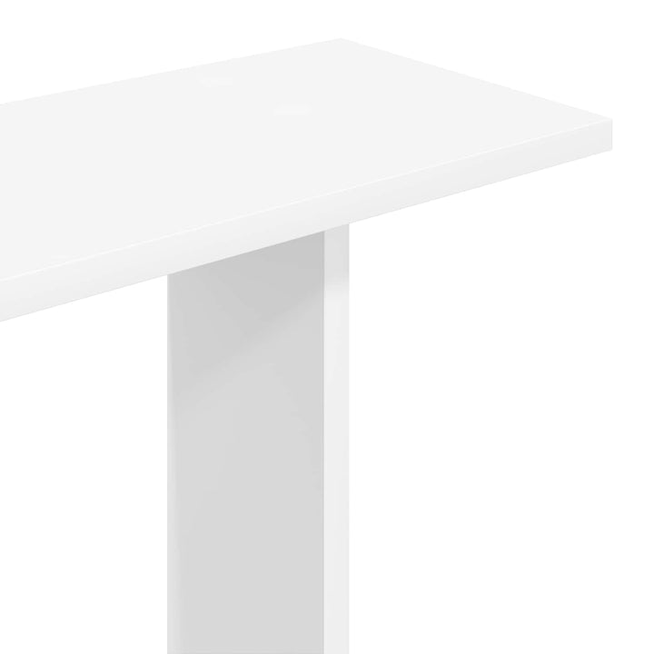Væghylde Hvid 102 x 20 x 130 cm Konstrueret træ