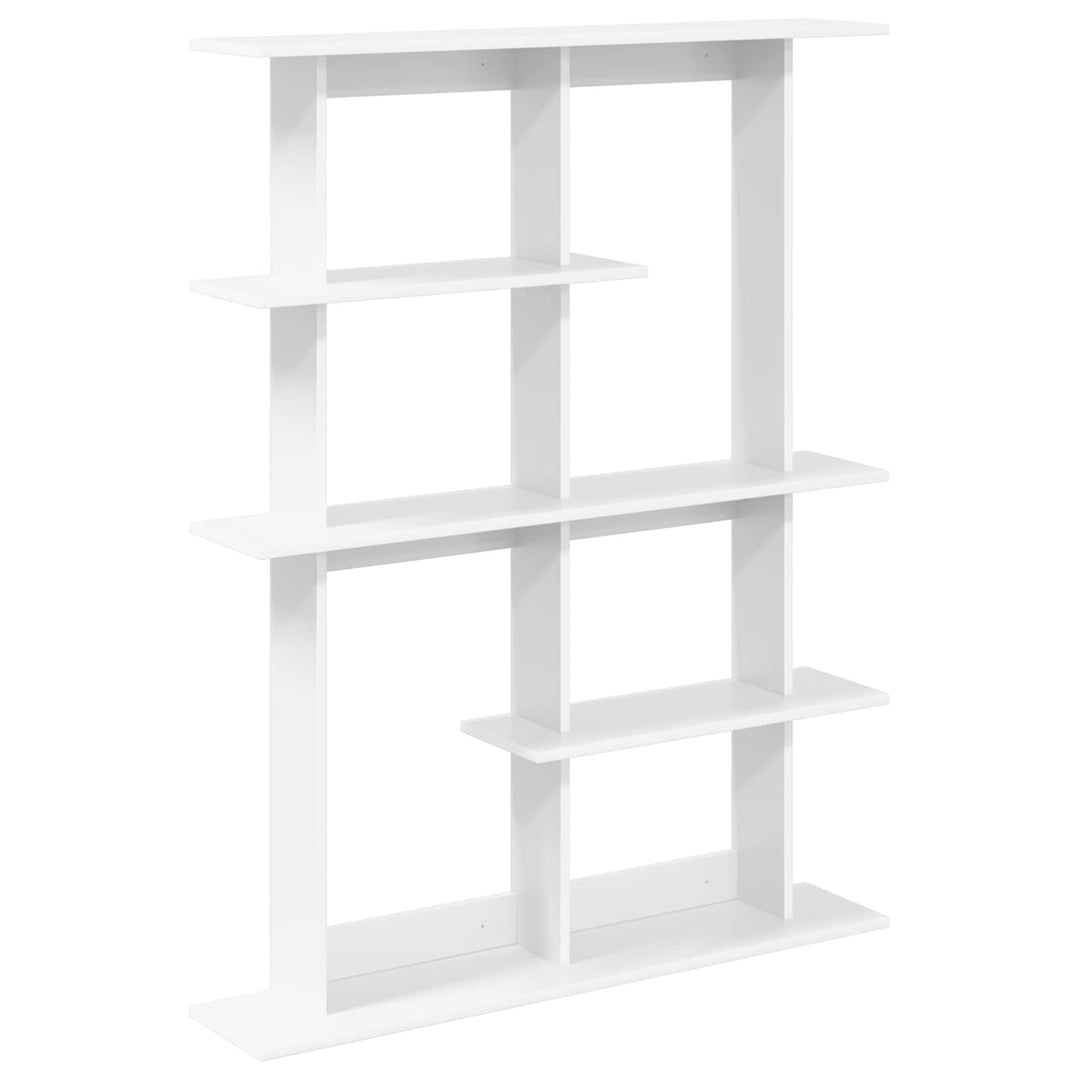 Væghylde Hvid 102 x 20 x 130 cm Konstrueret træ