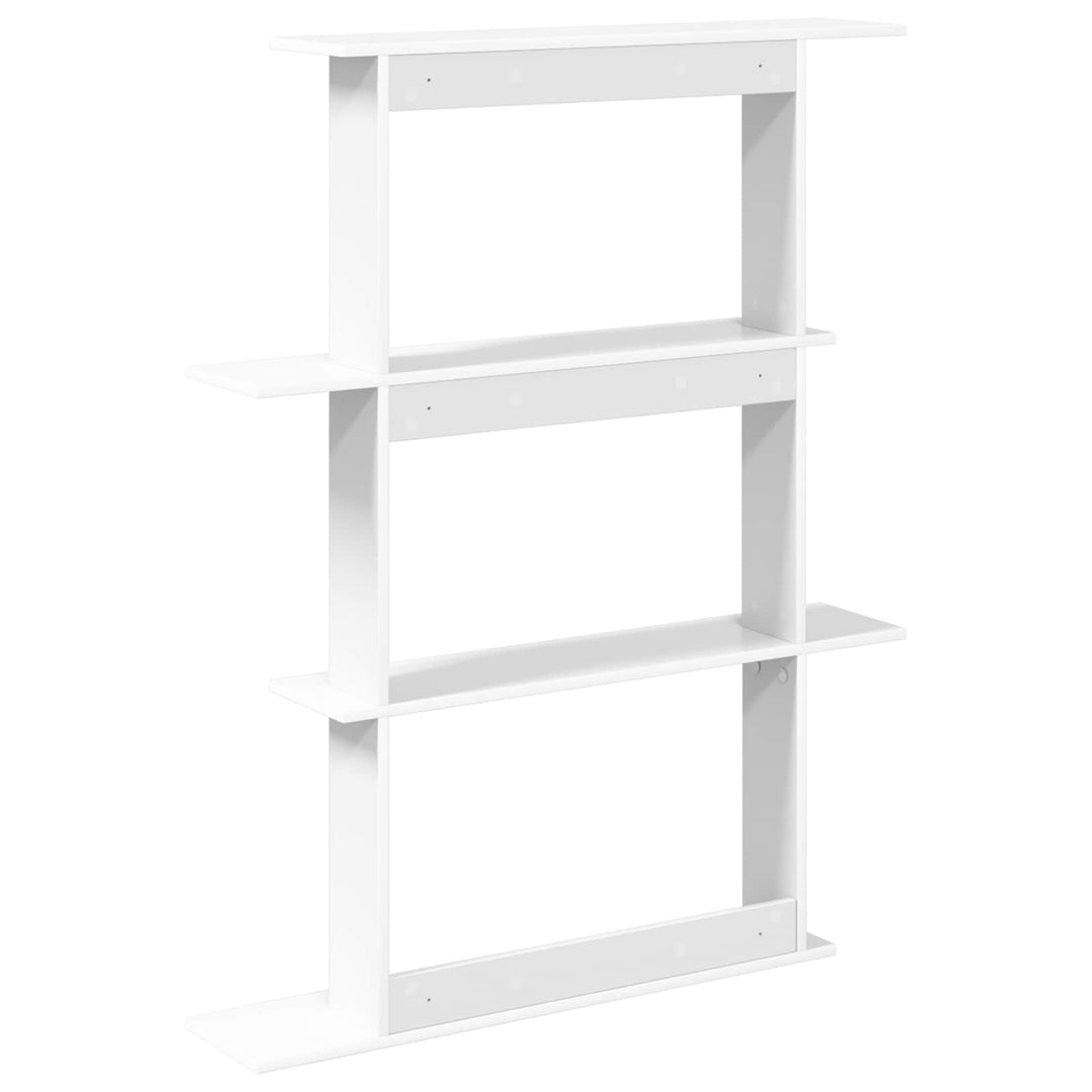 Væghylde Hvid 100 x 20 x 126 cm Konstrueret træ