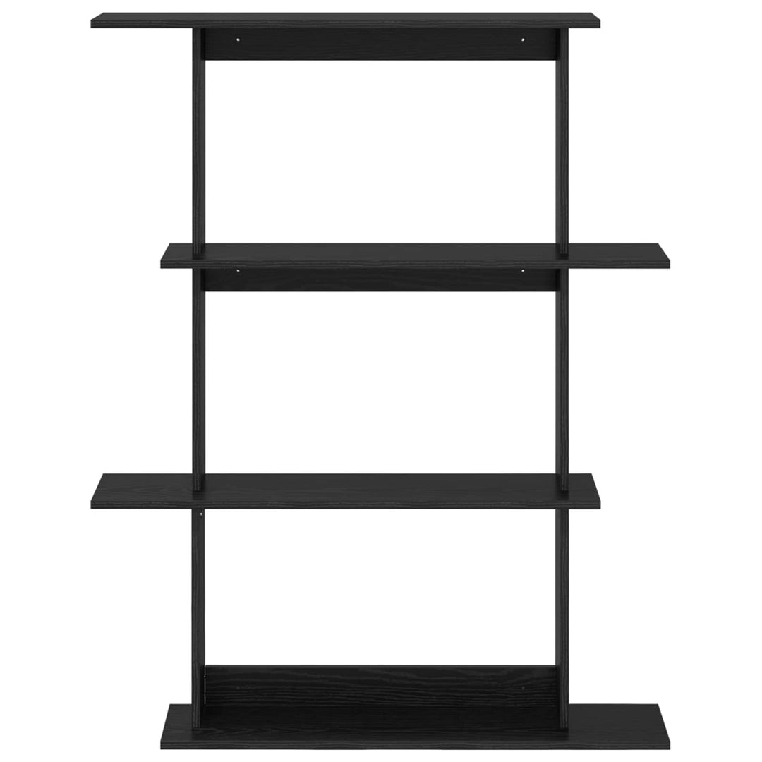 Væghylde Sort eg 100 x 20 x 126 cm Konstrueret træ