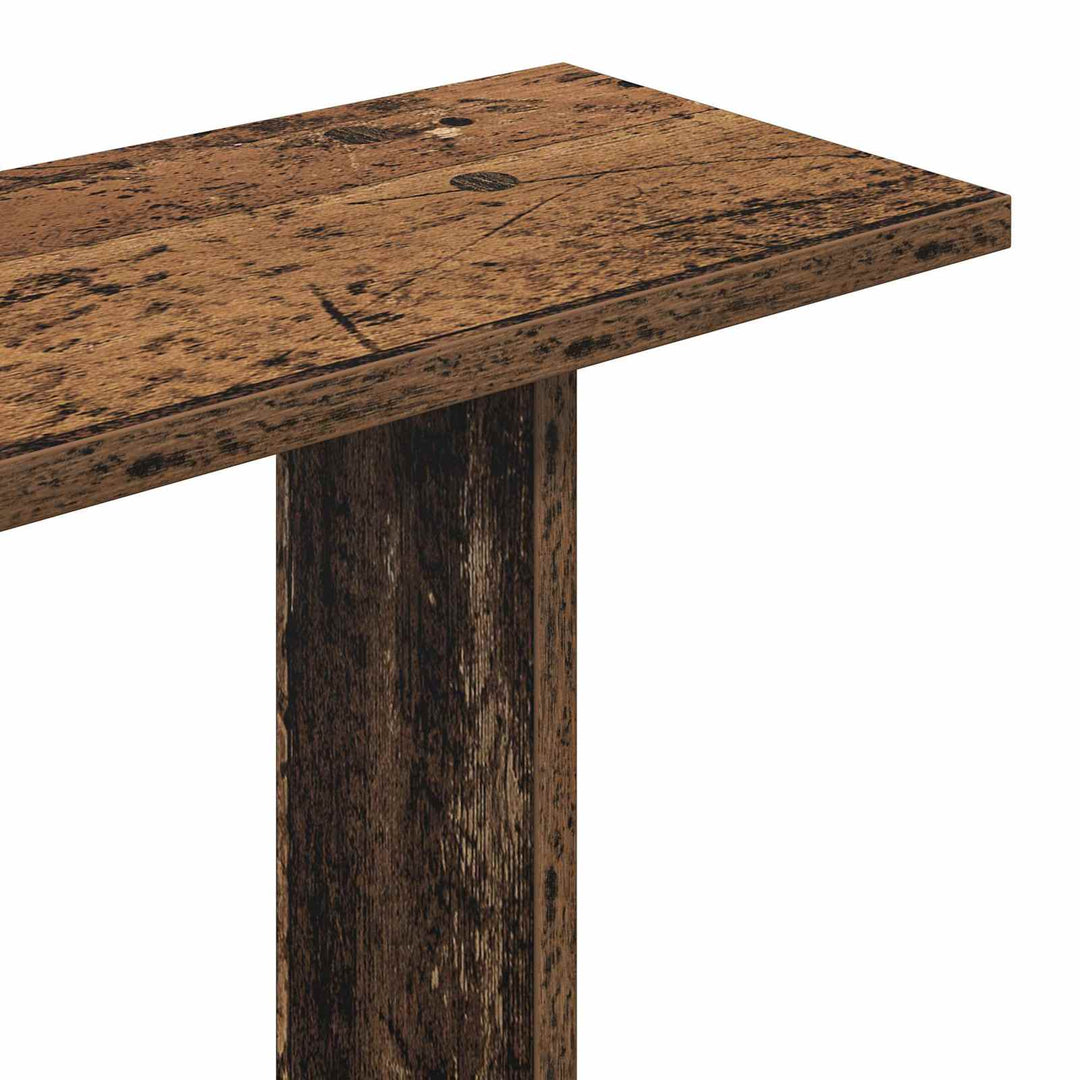 Væghylde Gammelt træ 100 x 20 x 126 cm Konstrueret træ