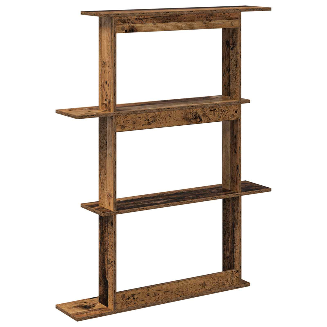 Væghylde Gammelt træ 100 x 20 x 126 cm Konstrueret træ