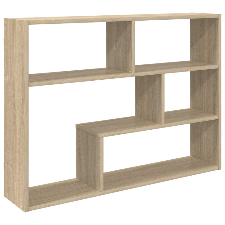 Væghylde Vægmonteret Sonoma-eg 95 x 20 x 69,5 cm