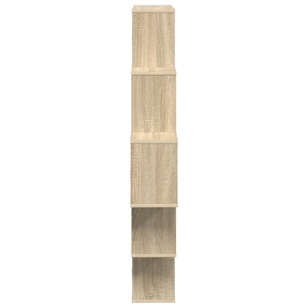 Væghylde Sonoma-eg 120 x 20 x 136 cm Konstrueret træ