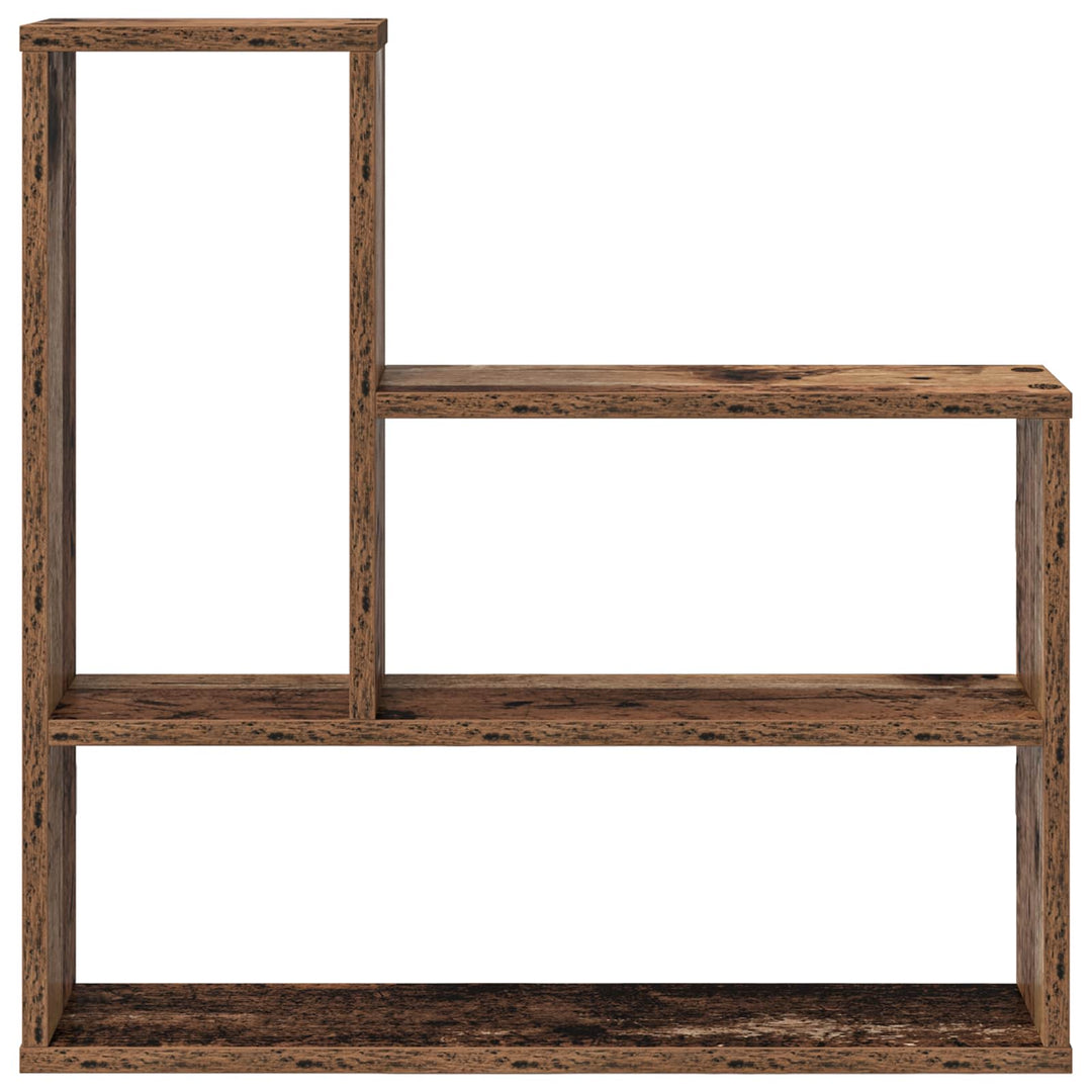 Væghylde Gammelt træ 60 x 11 x 60 cm Konstrueret træ