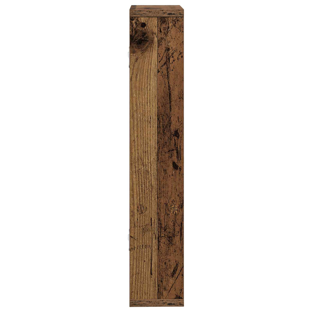 Væghylde Gammelt træ 60 x 11 x 60 cm Konstrueret træ