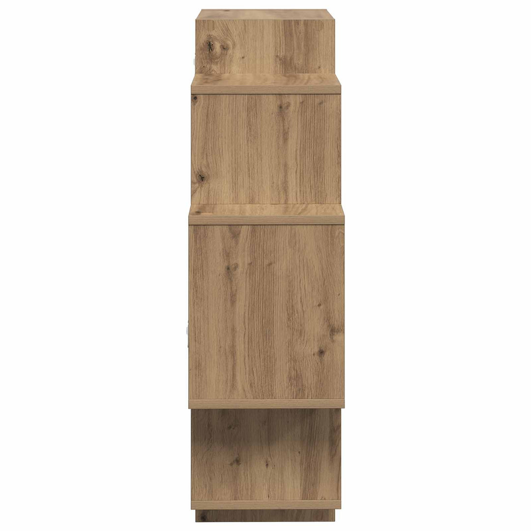 Væghylde Artisan-eg 90 x 25 x 90 cm Konstrueret træ