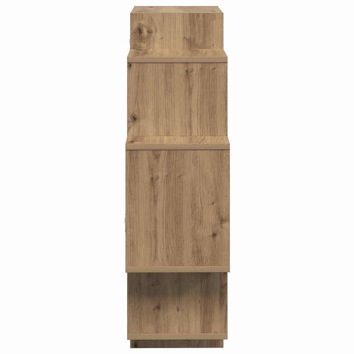 Væghylde Artisan-eg 90 x 25 x 90 cm Konstrueret træ