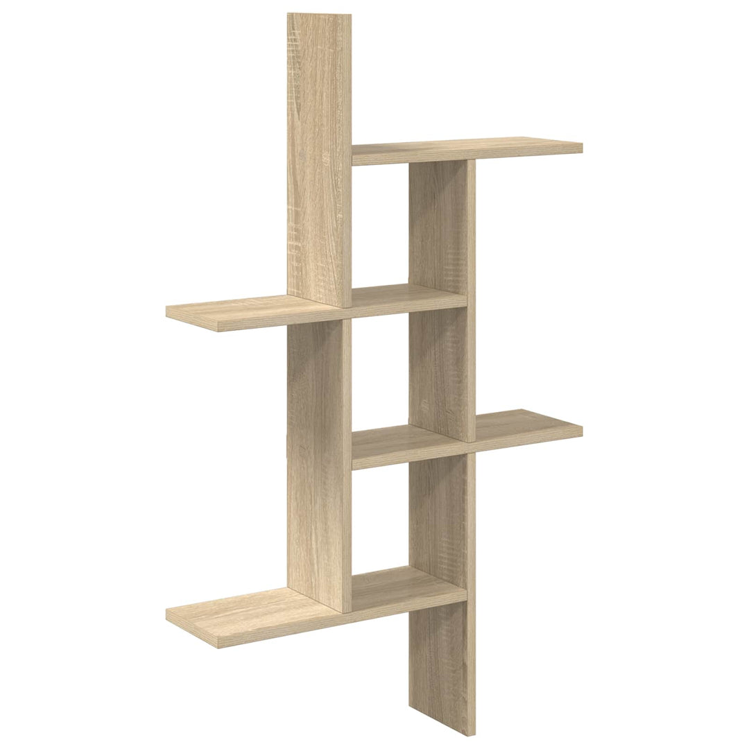 Væghylde Sonoma-eg 61 x 15 x 102 cm Konstrueret træ