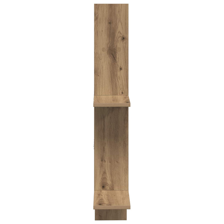 Væghylde Artisan-eg 61 x 15 x 102 cm Konstrueret træ