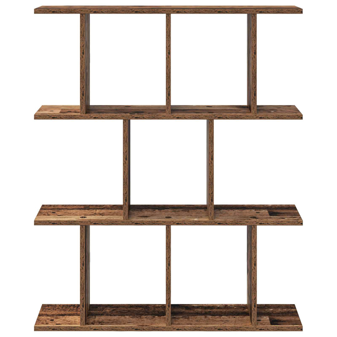 Væghylde Gammelt træ 80 x 20 x 96 cm Konstrueret træ