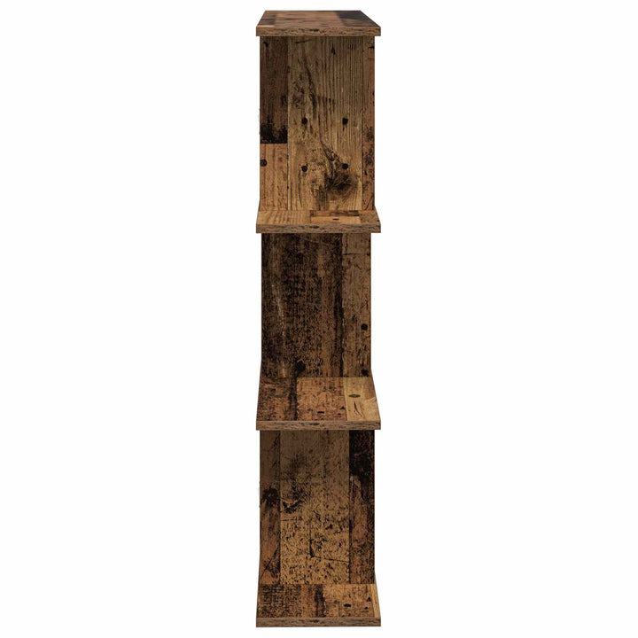 Væghylde Gammelt træ 80 x 20 x 96 cm Konstrueret træ
