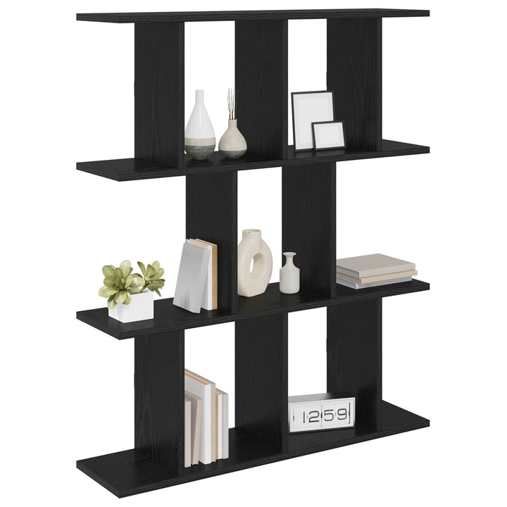 Væghylde Sort eg 102 x 20 x 96 cm Konstrueret træ