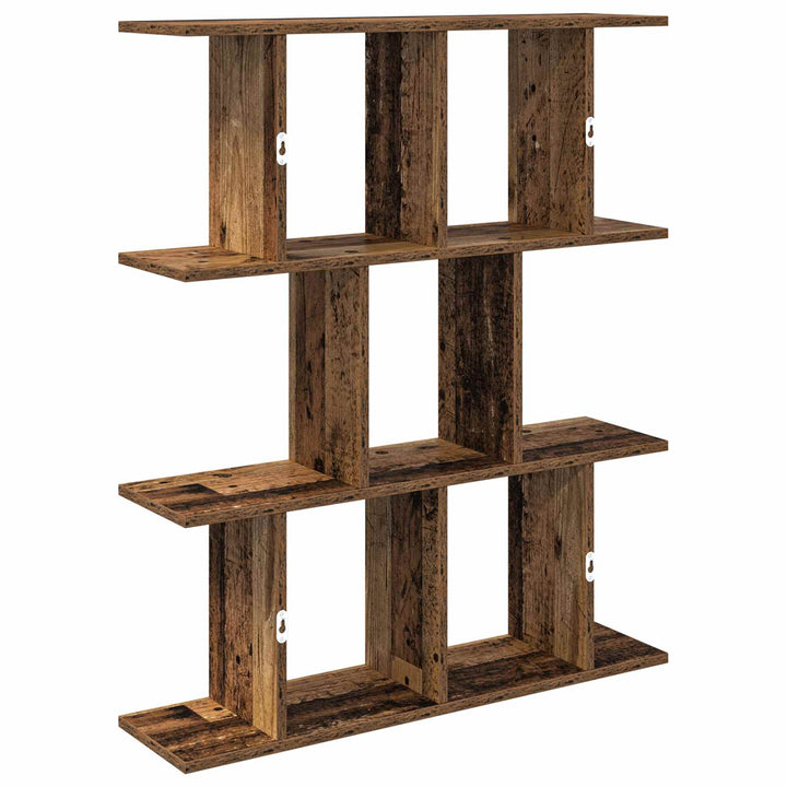 Væghylde Gammelt træ 102 x 20 x 96 cm Konstrueret træ