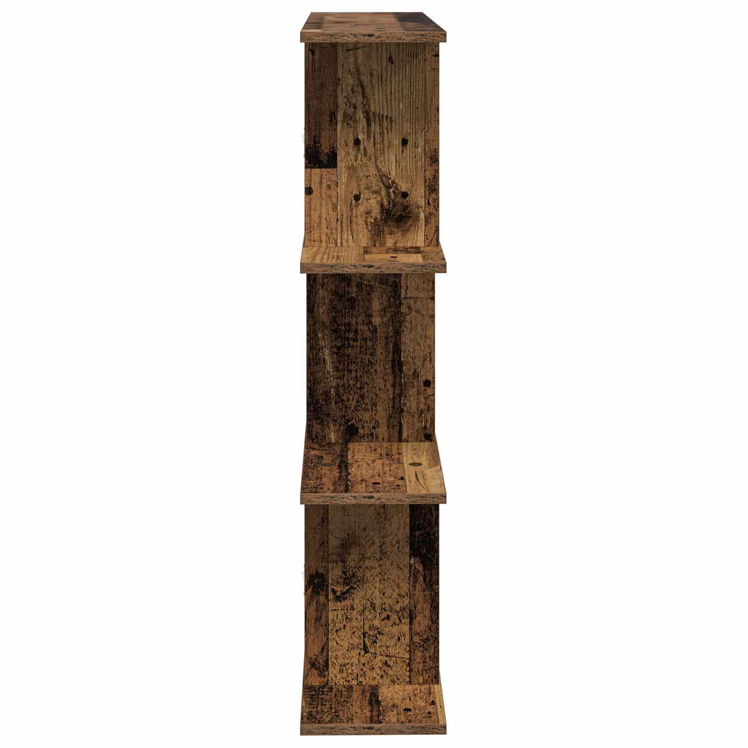 Væghylde Gammelt træ 102 x 20 x 96 cm Konstrueret træ