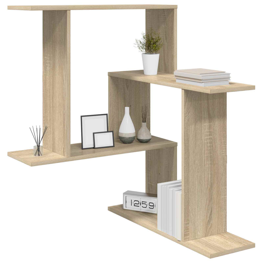 Væghylde Sonoma-eg 67 x 67 x 87 cm Konstrueret træ
