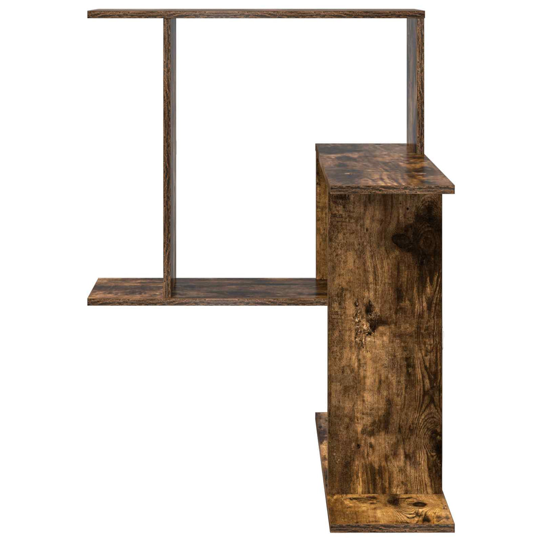 Væghylde Røget eg 67 x 67 x 87 cm Konstrueret træ