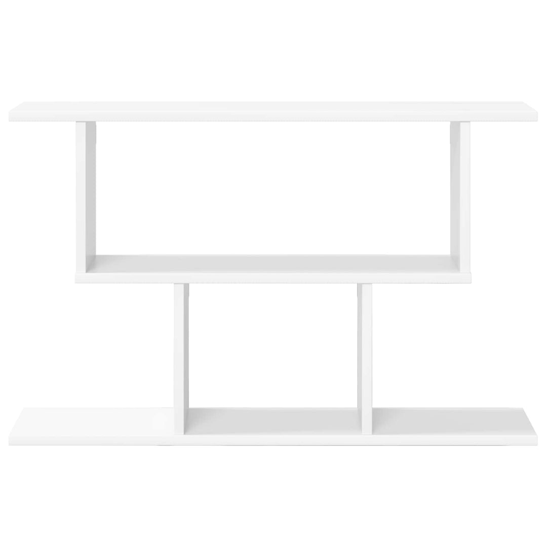 Væghylde Hvid 80 x 15 x 50,5 cm Konstrueret træ