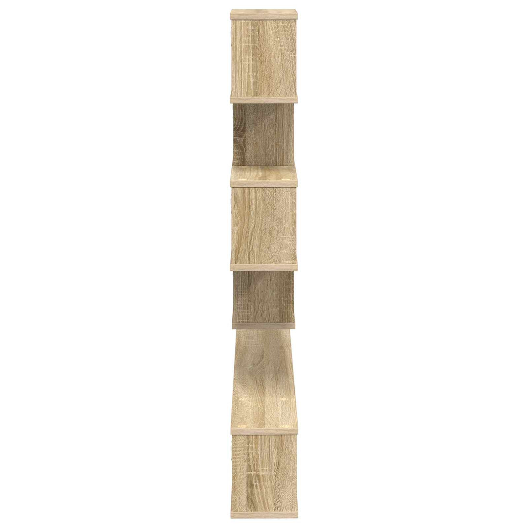 Væghængt TV-hylde Sonoma-eg 180 x 15 x 94 cm Konstrueret træ