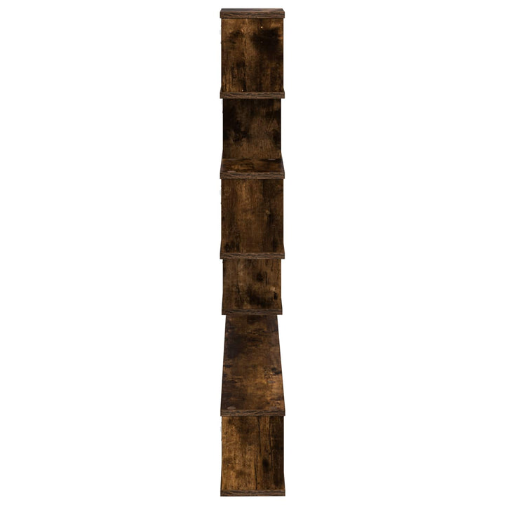 Væghængt TV-hylde Røget eg 180 x 15 x 94 cm Konstrueret træ