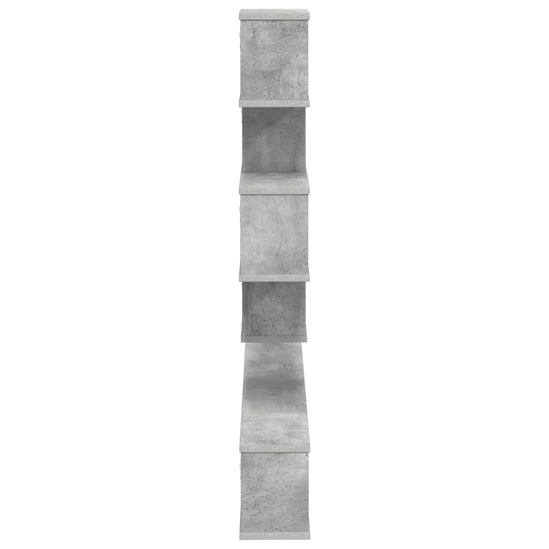 Væghængt TV-hylde Betongrå 160 x 15 x 94 cm Konstrueret træ