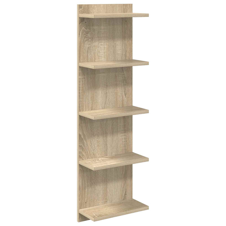 Væghylde Sonoma-eg 30 x 15 x 100 cm Konstrueret træ