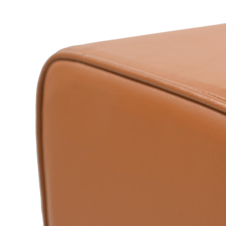 bænk Brun 110 x 30 x 45 cm Ægte Læder