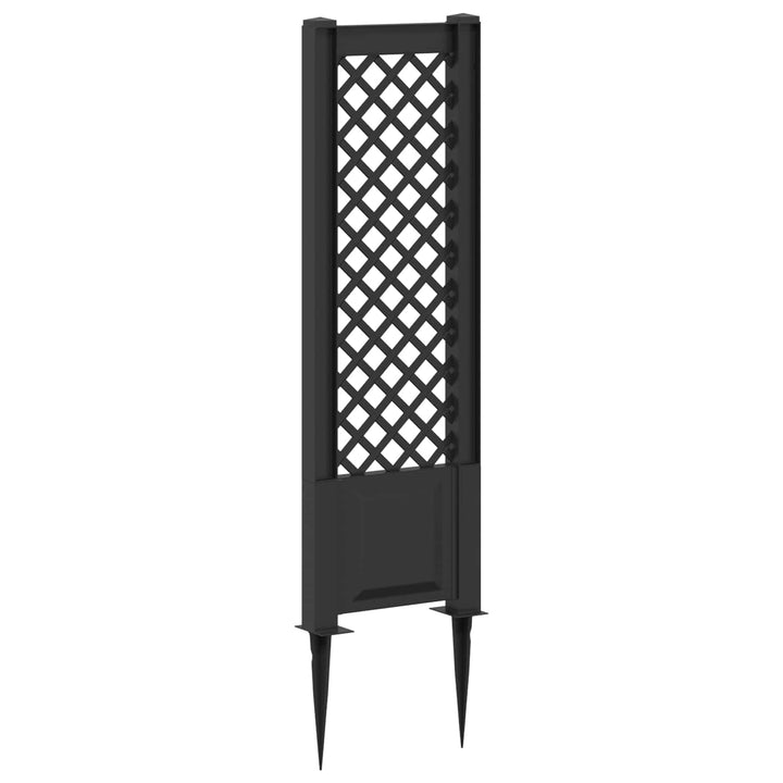 Trellis med Spids PP Antracit