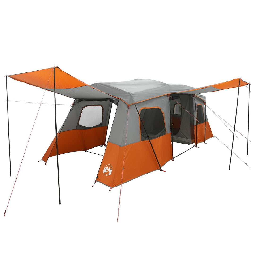3 personer Grå og orange 185T Polyester med PU Coating