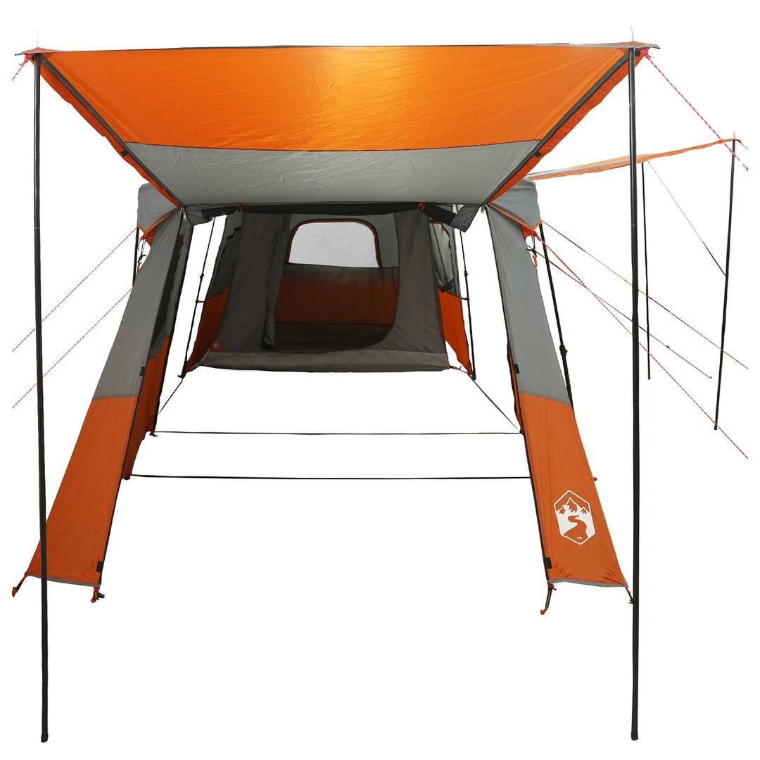 3 personer Grå og orange 185T Polyester med PU Coating