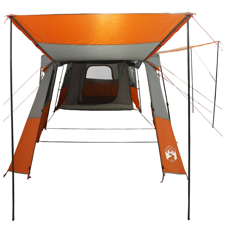 3 personer Grå og orange 185T Polyester med PU Coating