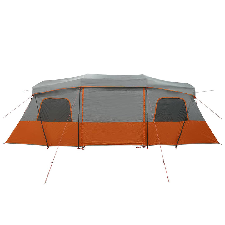 3 personer Grå og orange 185T Polyester med PU Coating