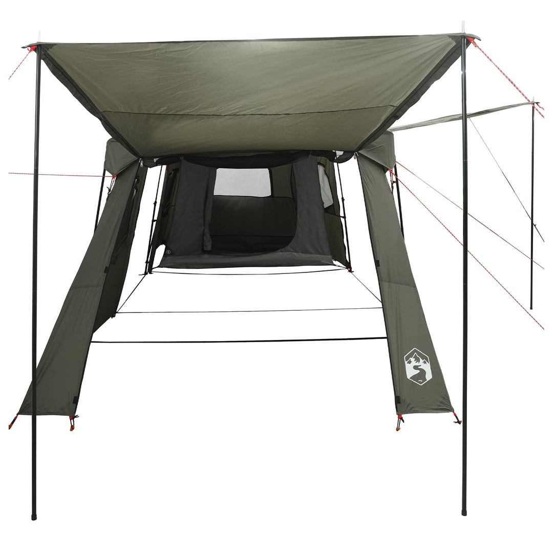 3 personer 3-personers Army Grøn 185T Polyester med PU Coating