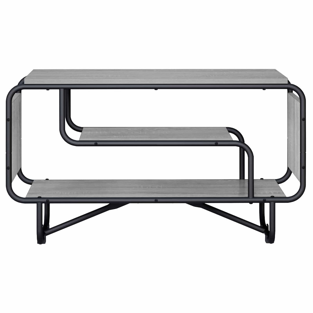 TV-bord 80 x 36 x 45 cm Grå Sonoma Konstrueret træ