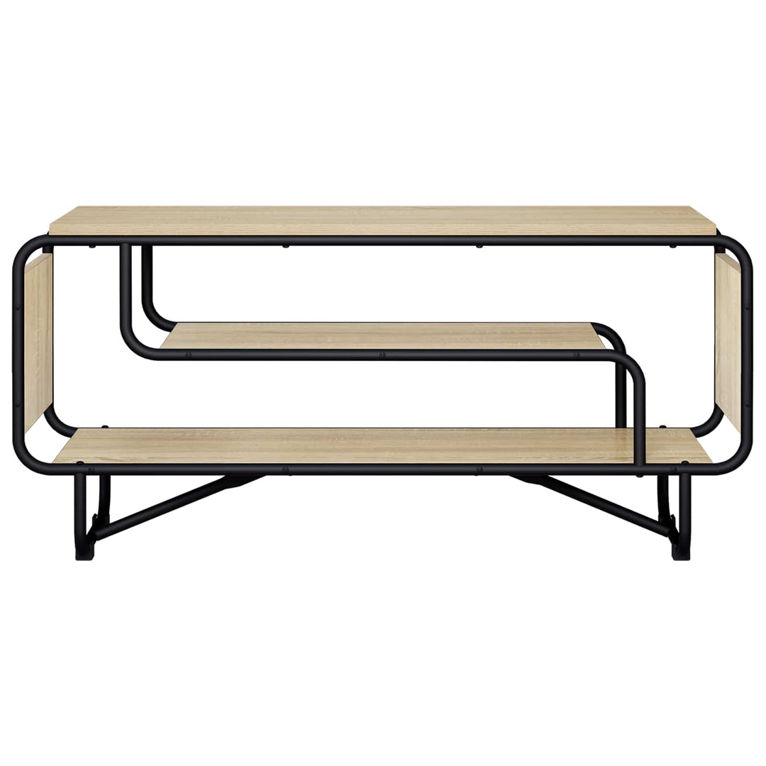 TV-bord 98 x 36 x 45 cm Sonoma-eg Konstrueret træ