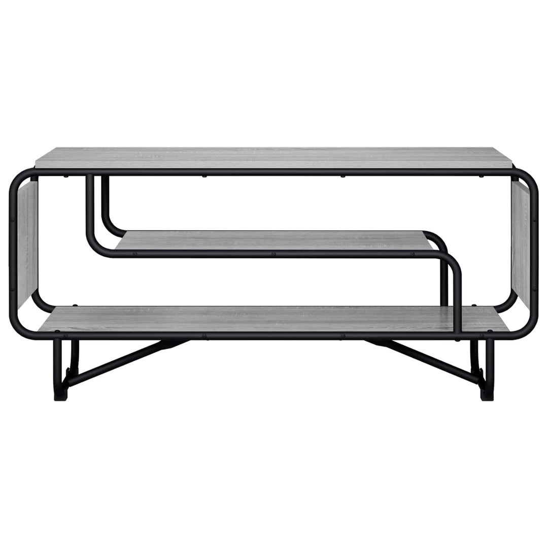 TV-bord 98 x 36 x 45 cm Grå Sonoma Konstrueret træ