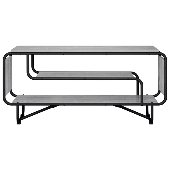 TV-bord 98 x 36 x 45 cm Grå Sonoma Konstrueret træ