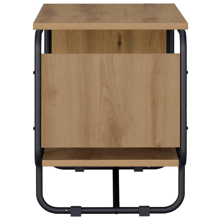 TV-bord 98 x 36 x 45 cm Artisan-eg Konstrueret træ
