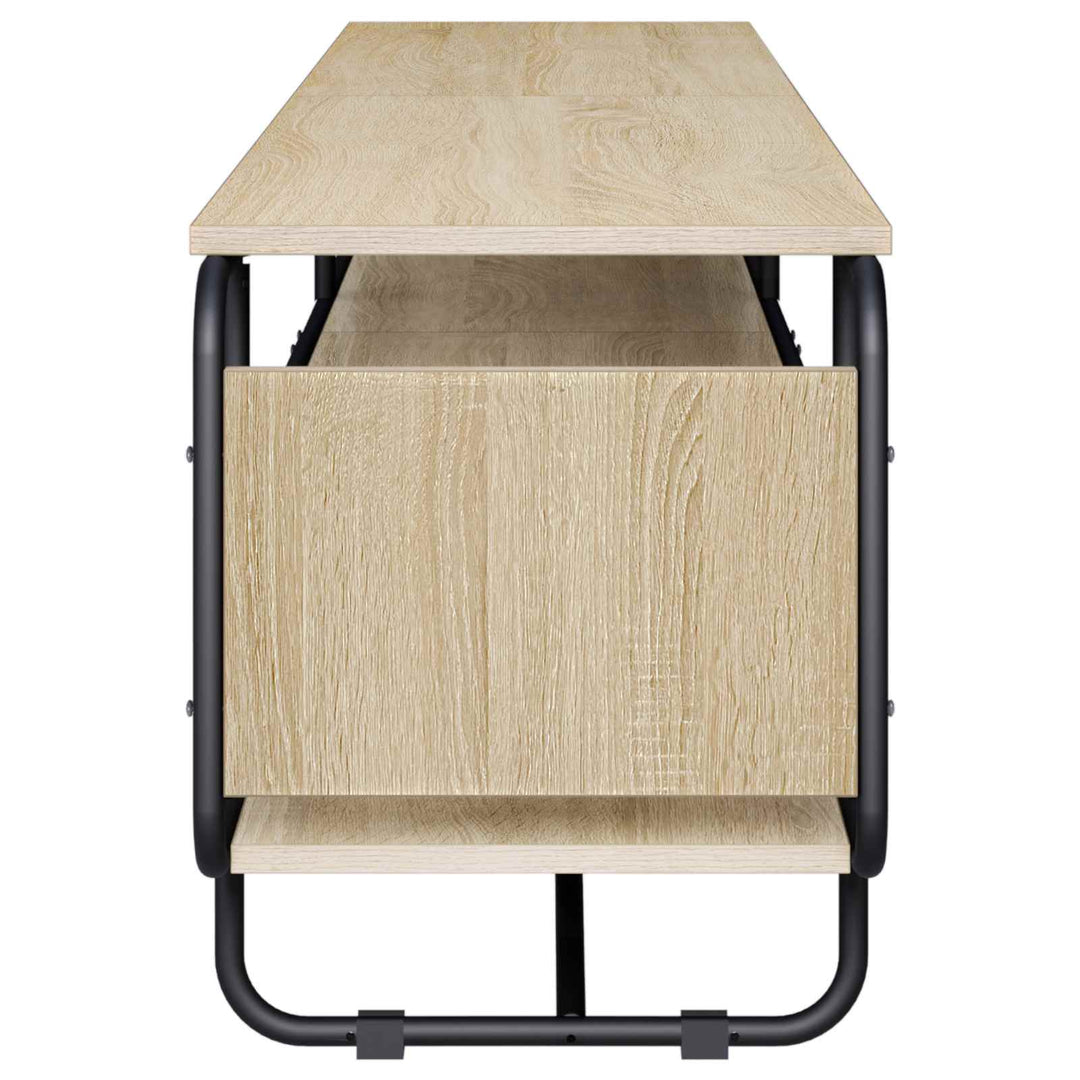 TV-bord 180 x 36 x 45 cm Sonoma-eg Konstrueret træ